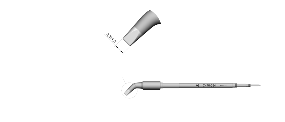 C470034 - Cartridge for T470 Comfort handpiece
